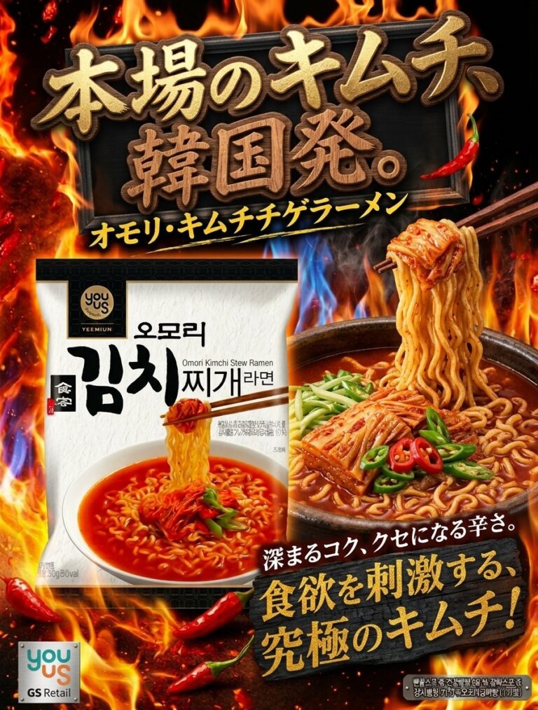 キムチチゲラーメンのポスター