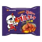 ヤンニョムチキンブルダックのパッケージ